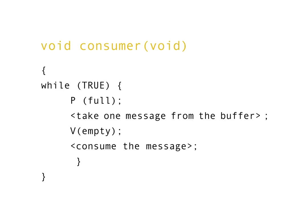 void consumer void