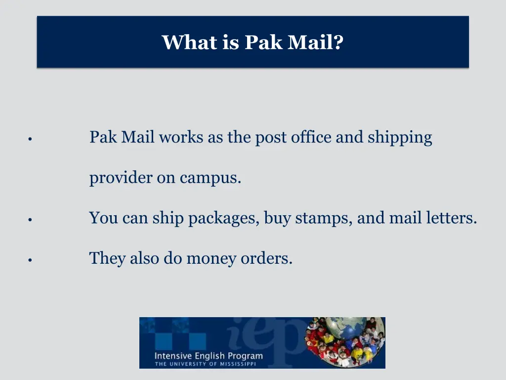 what is pak mail