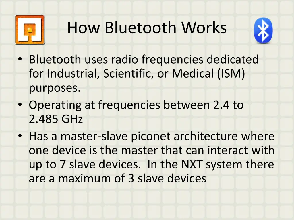 how bluetooth works