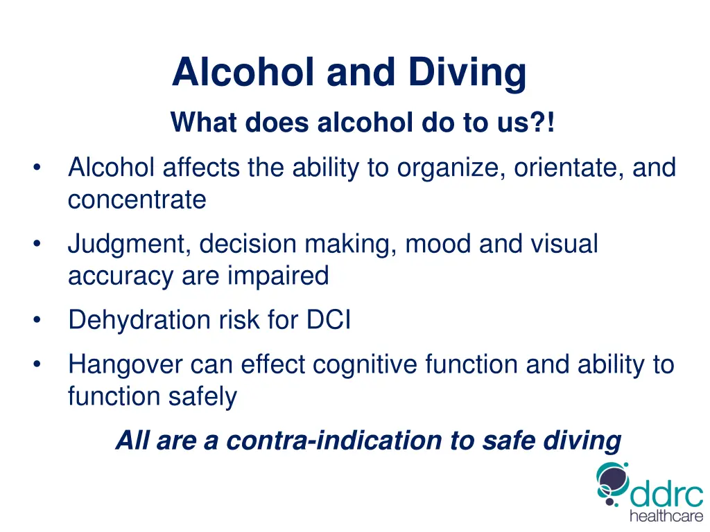 alcohol and diving 6