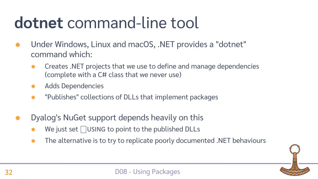 dotnet command line tool