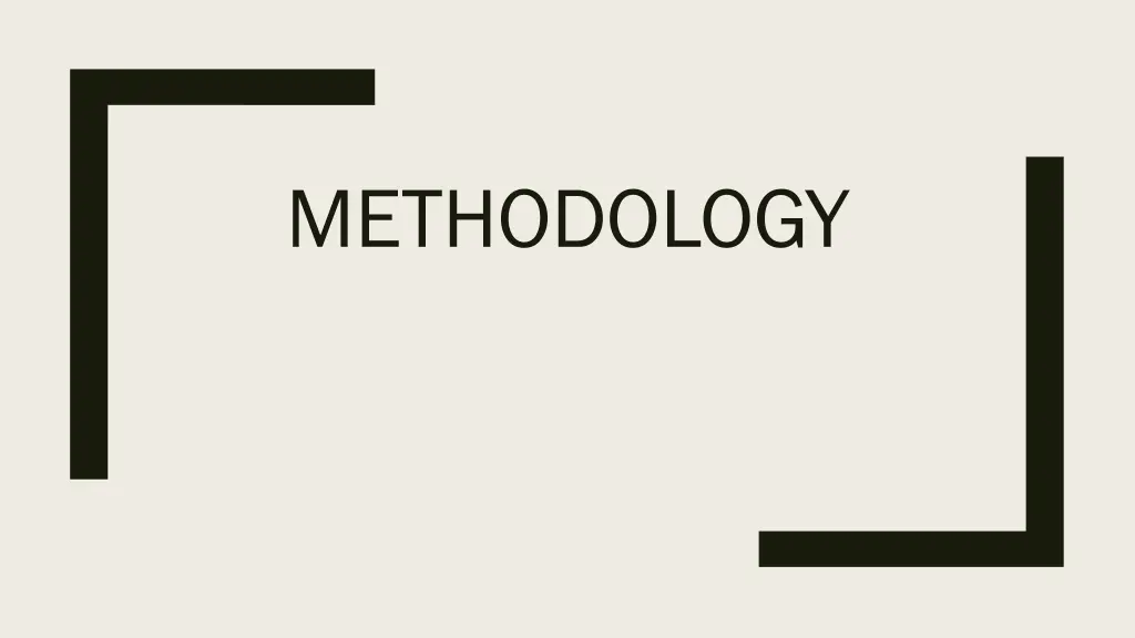 methodology