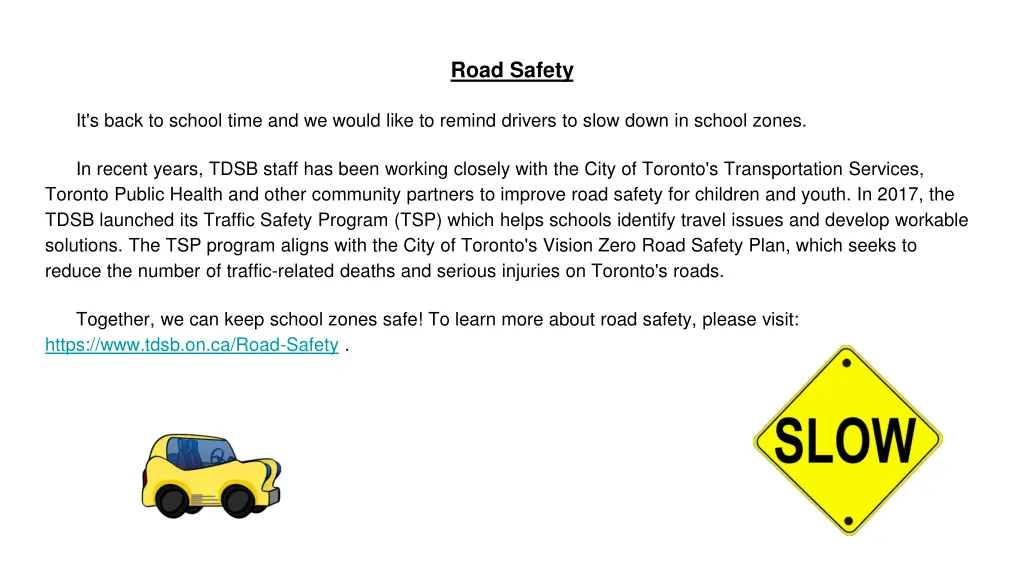 road safety