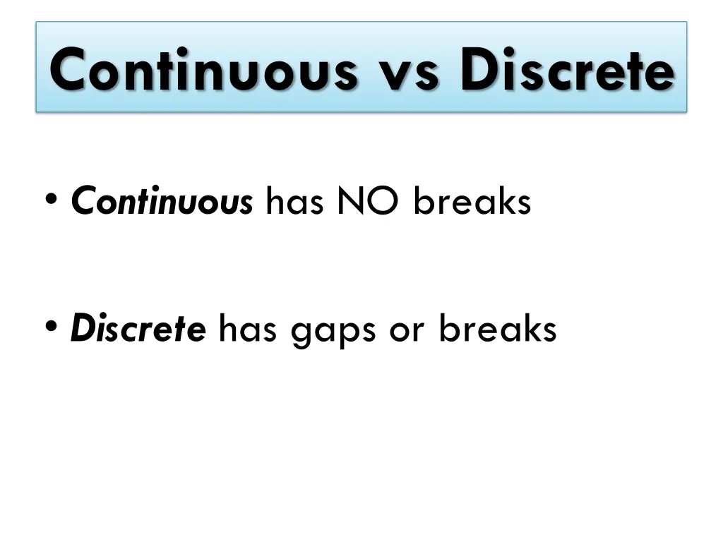 continuous vs discrete