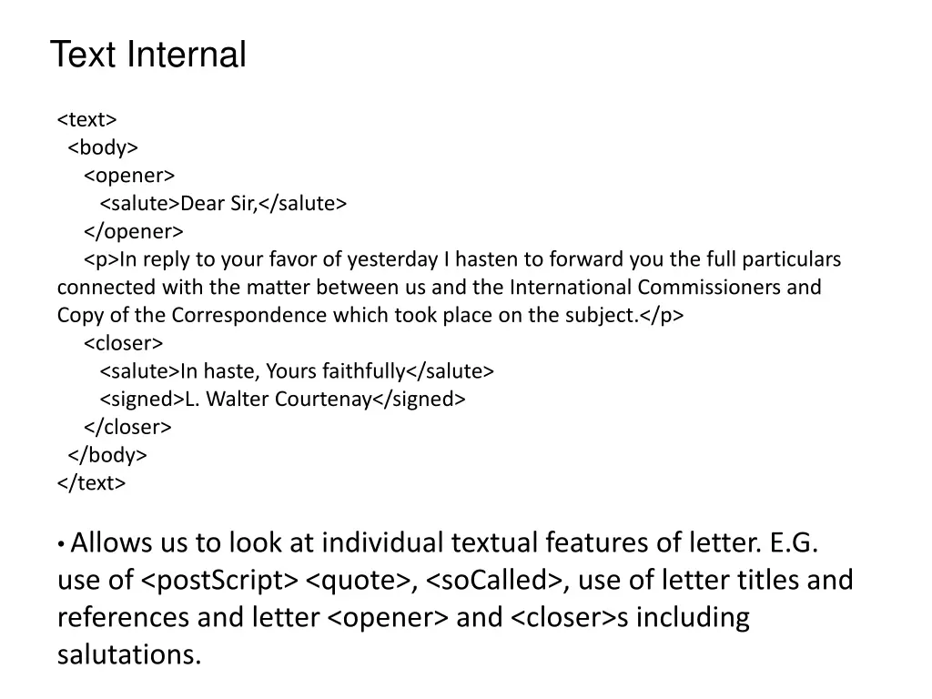 text internal