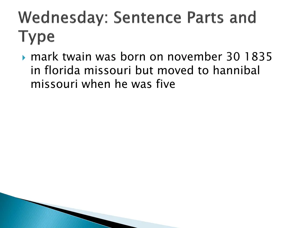 mark twain was born on november 30 1835 2