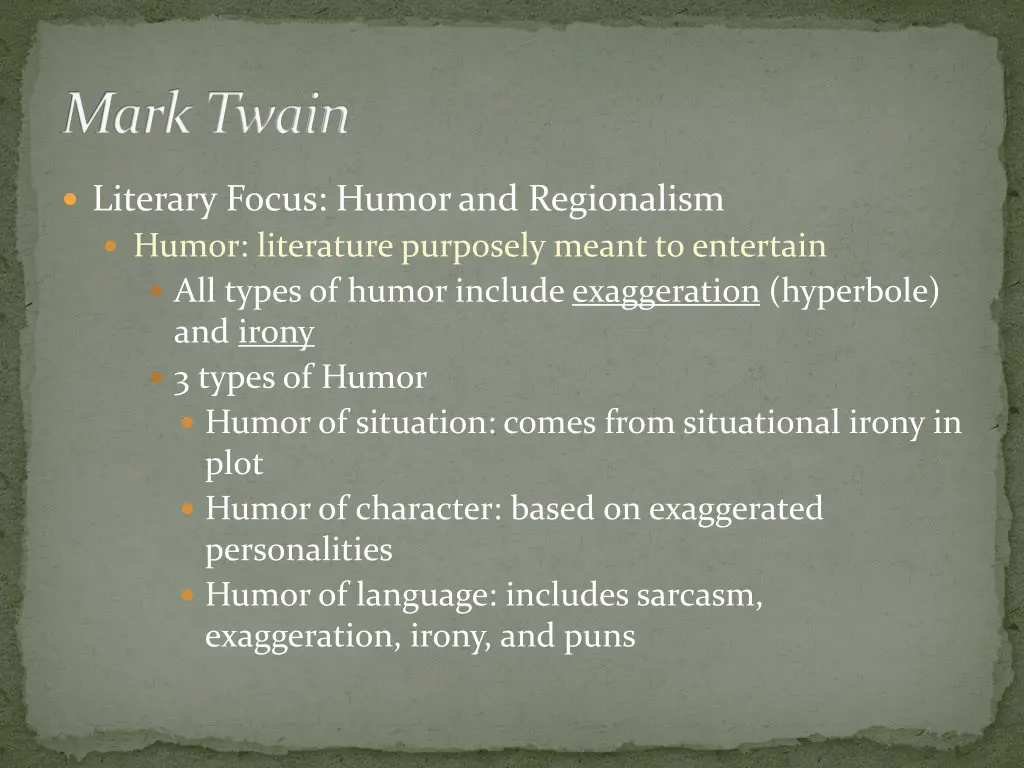 mark twain 1