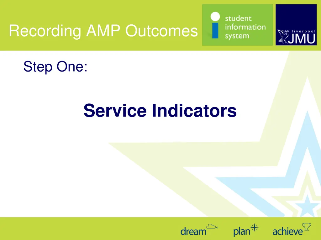 recording amp outcomes 1