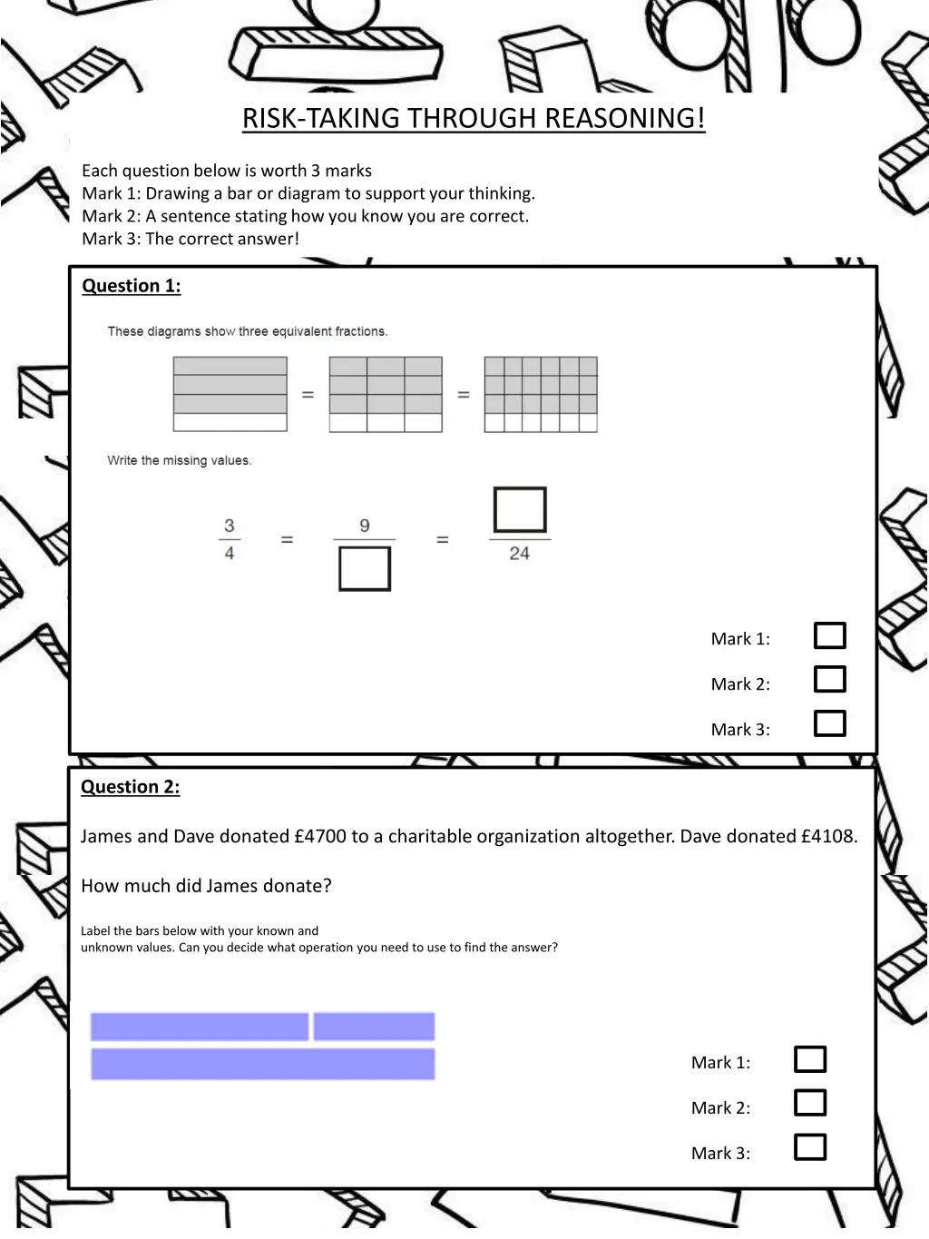 risk taking through reasoning 4