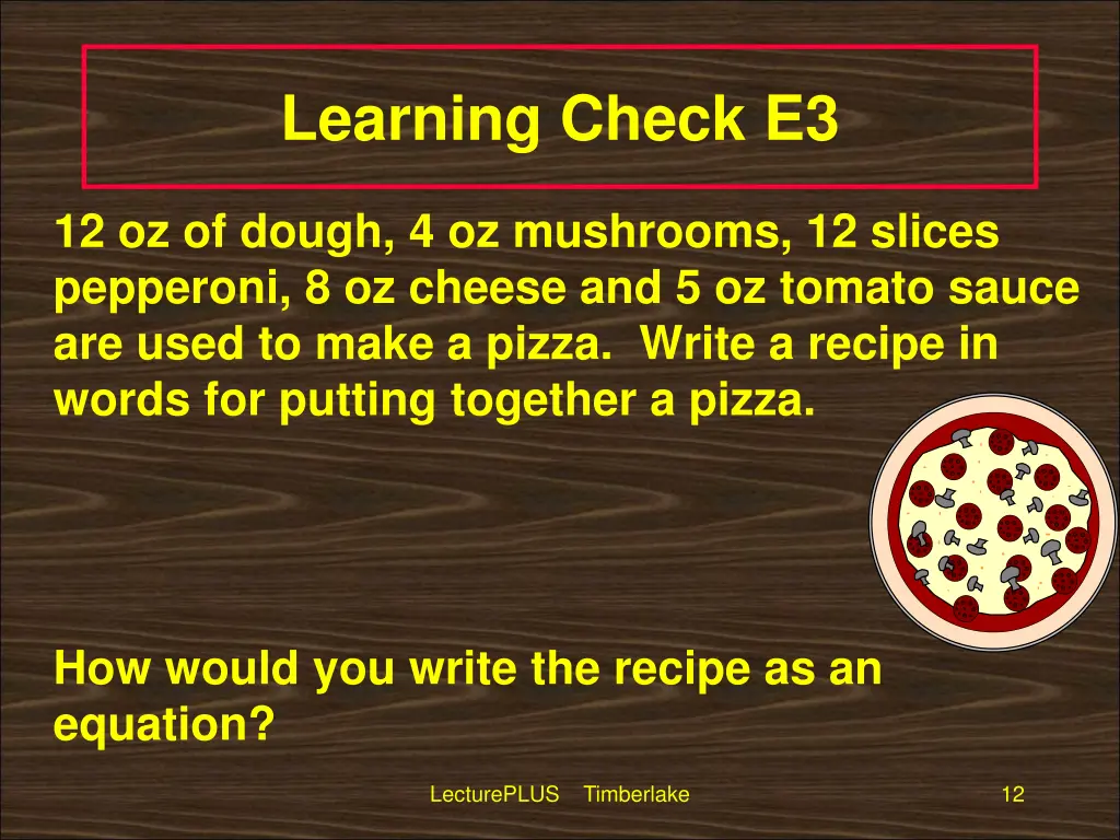 learning check e3