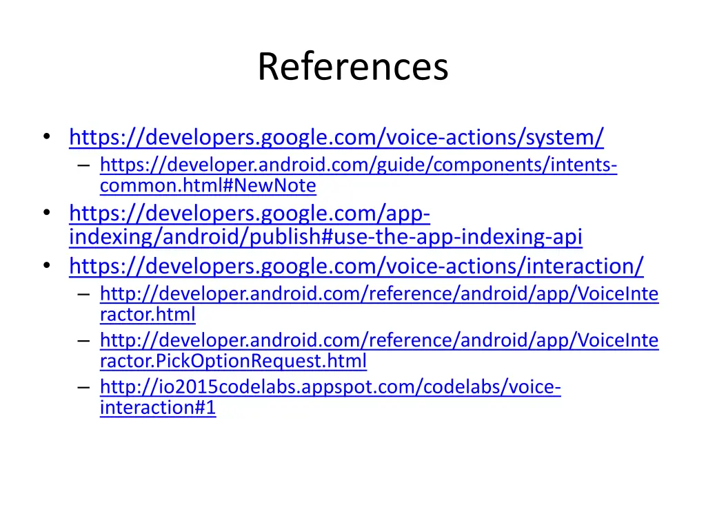 references