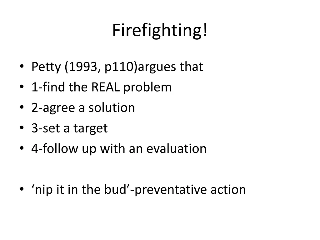 firefighting