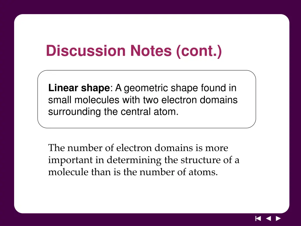 discussion notes cont