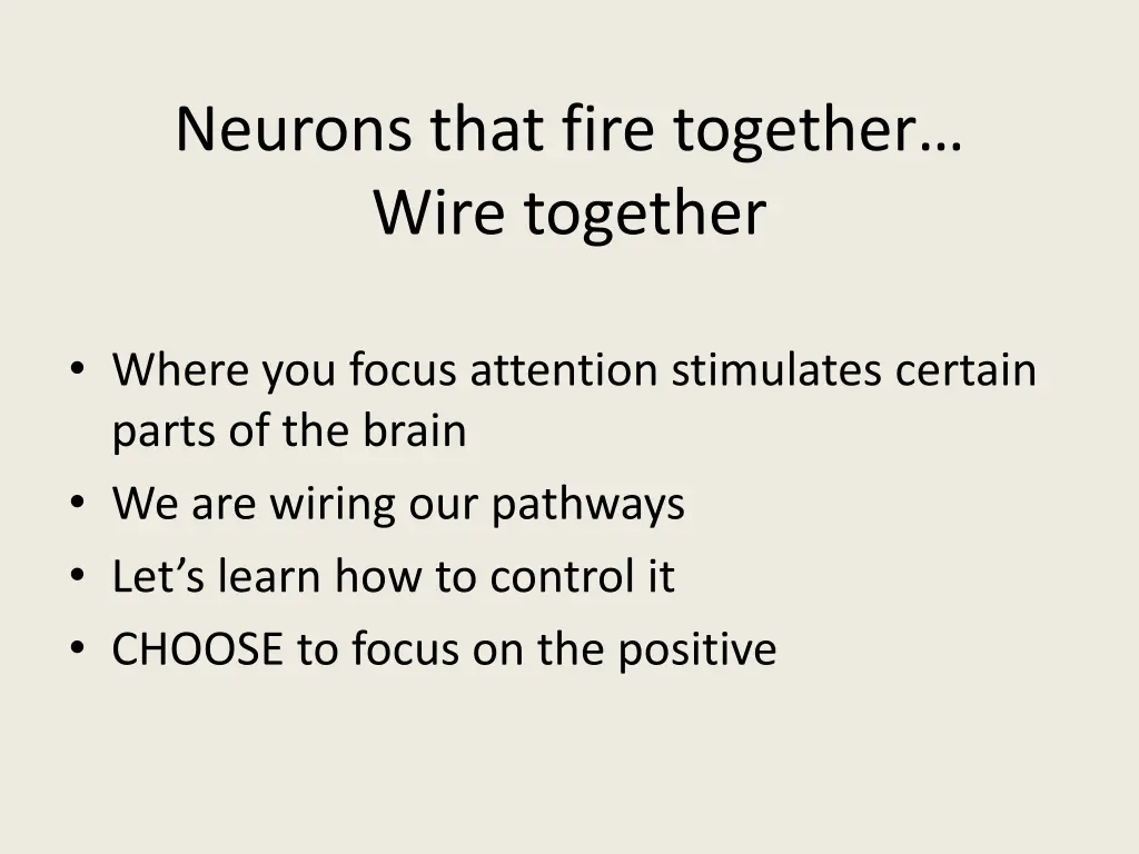 neurons that fire together wire together