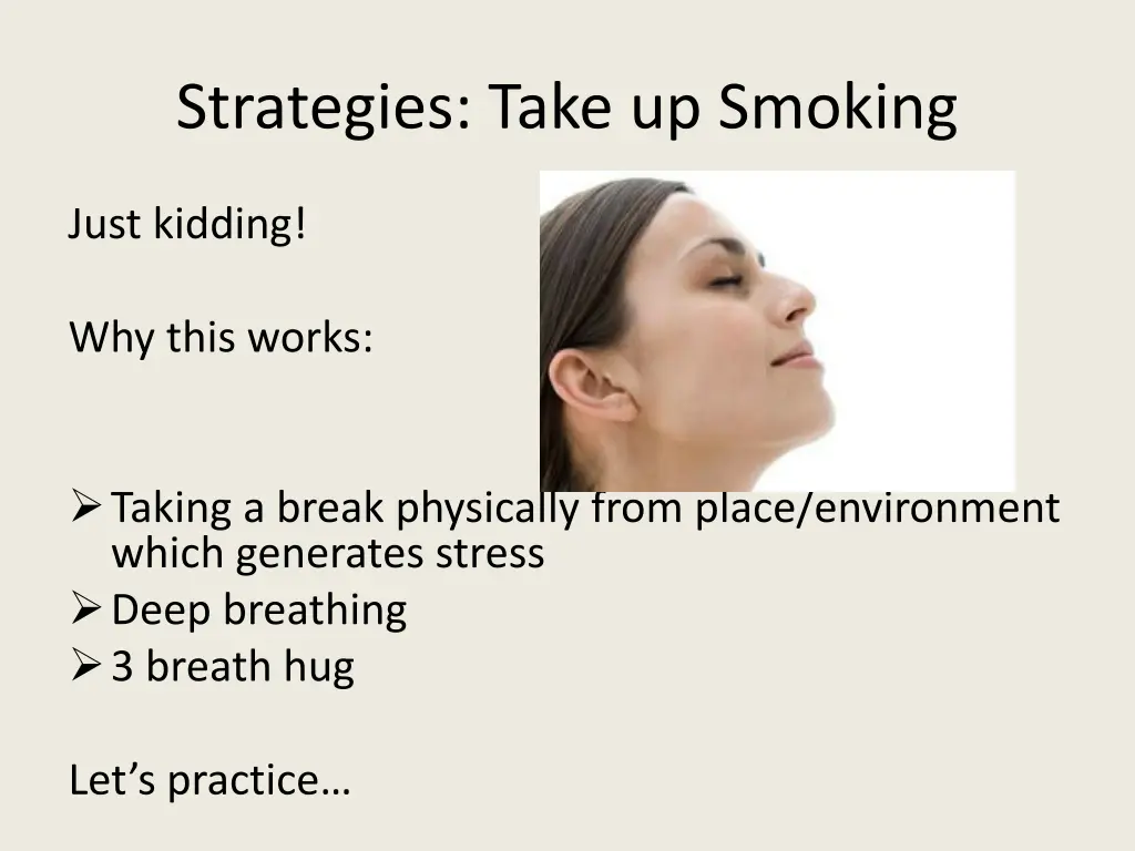 strategies take up smoking