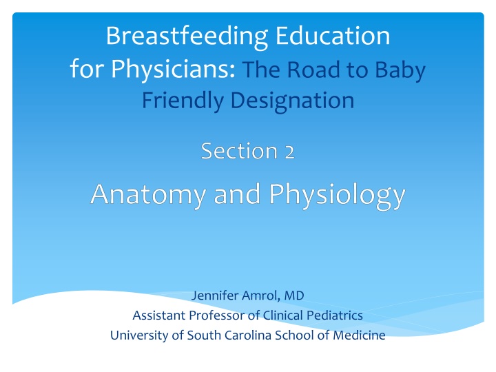 breastfeeding education for physicians the road