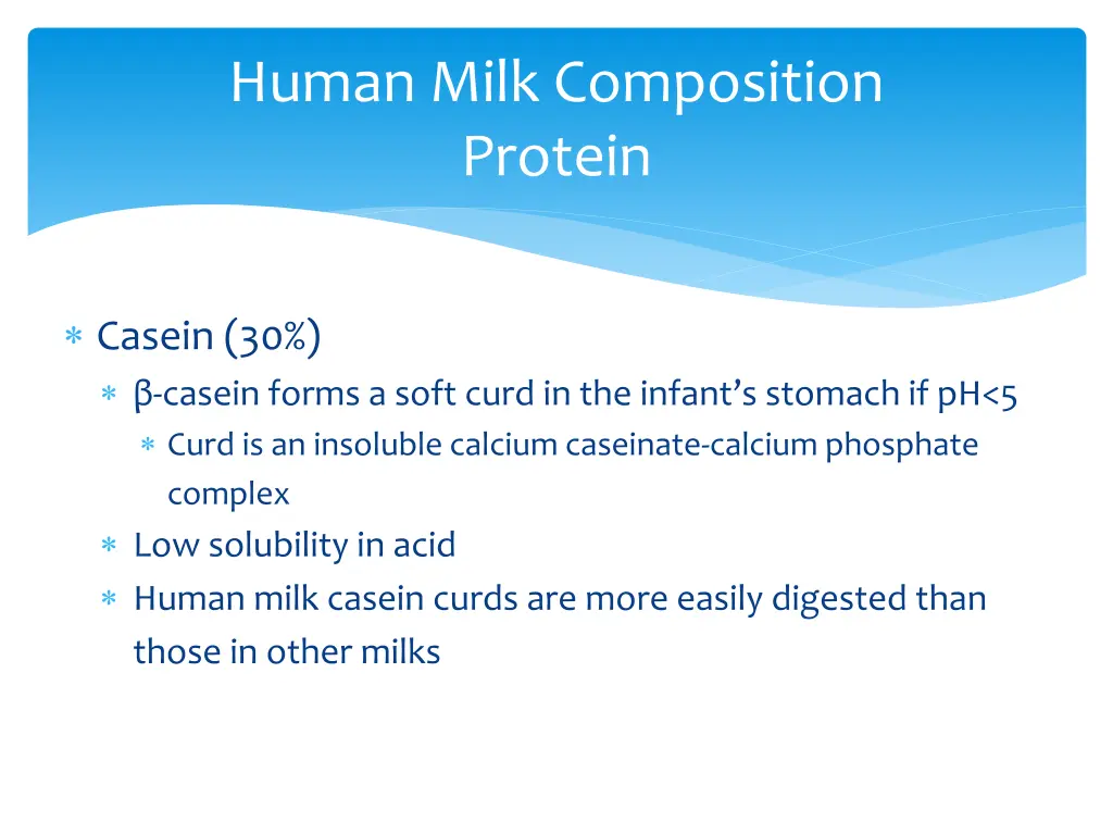 human milk composition protein 3