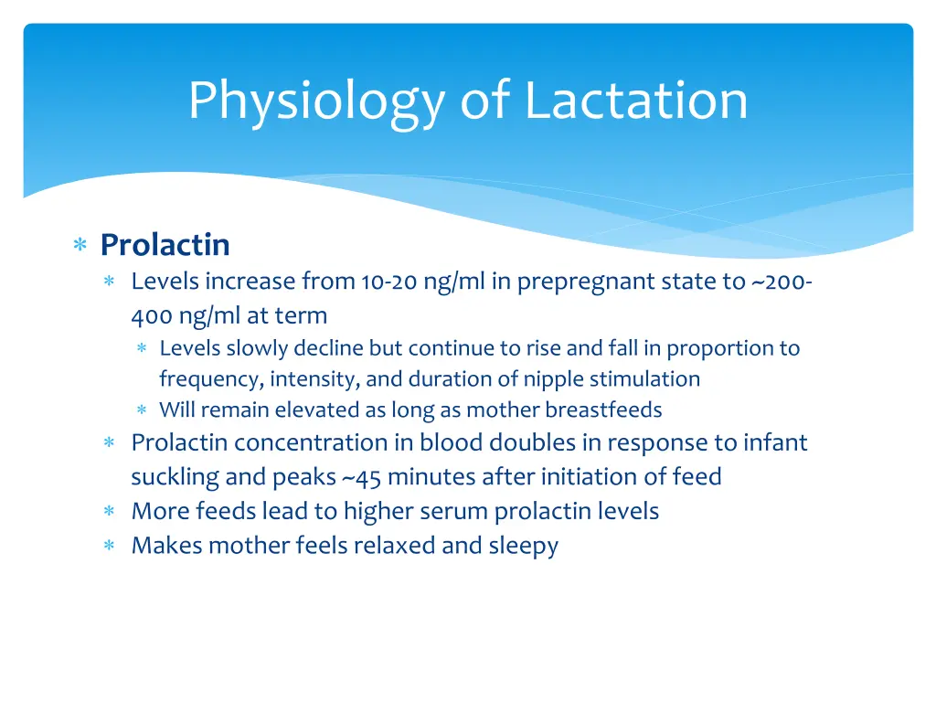 physiology of lactation 2