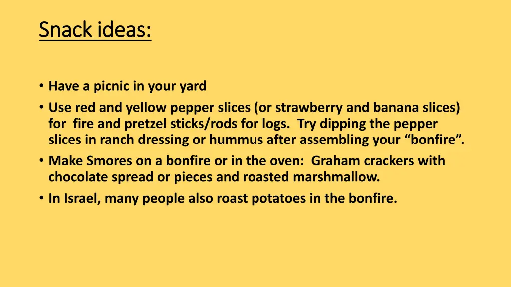 snack ideas snack ideas