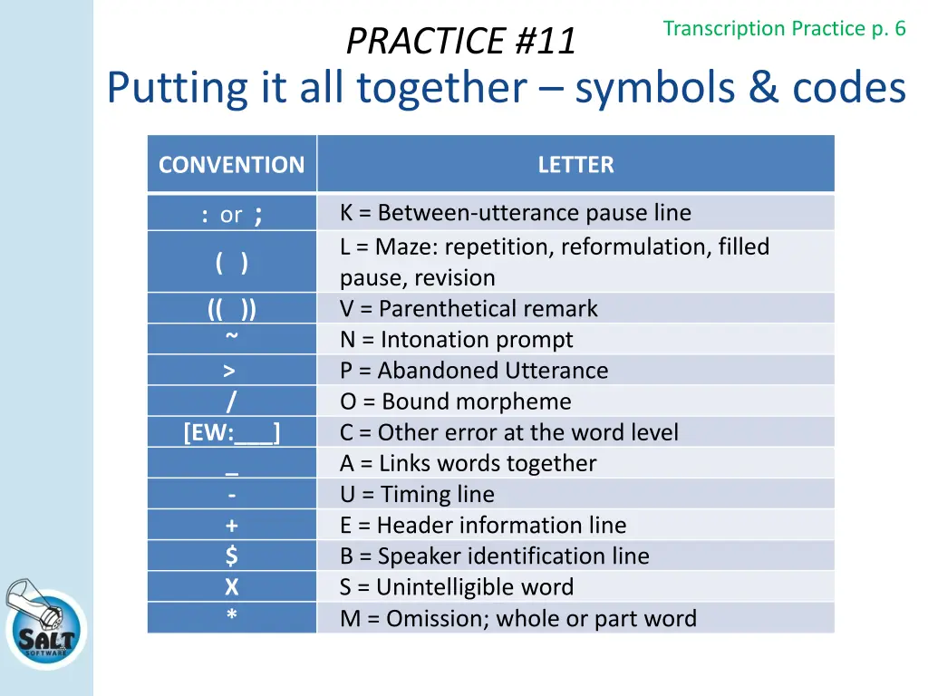 transcription practice p 6