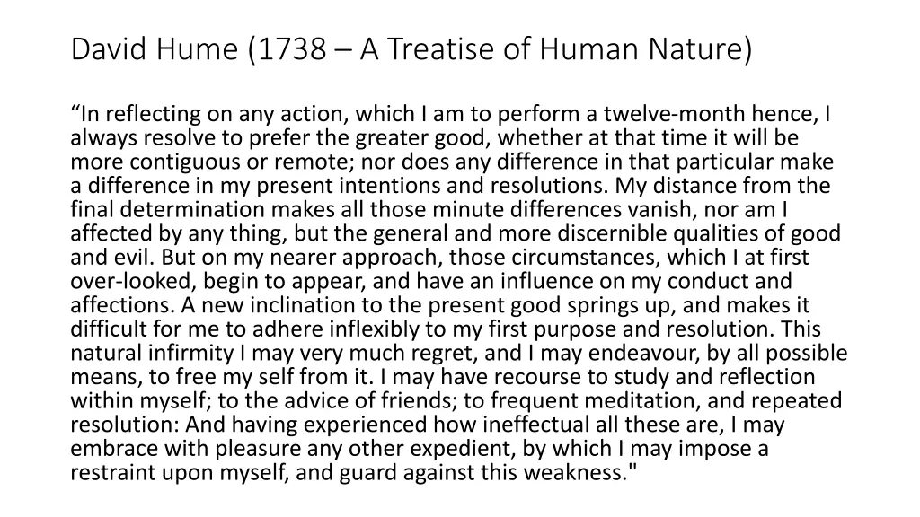 david hume 1738 a treatise of human nature