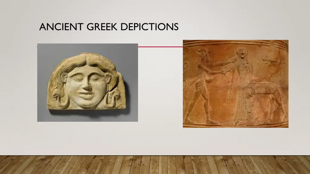 ancient greek depictions