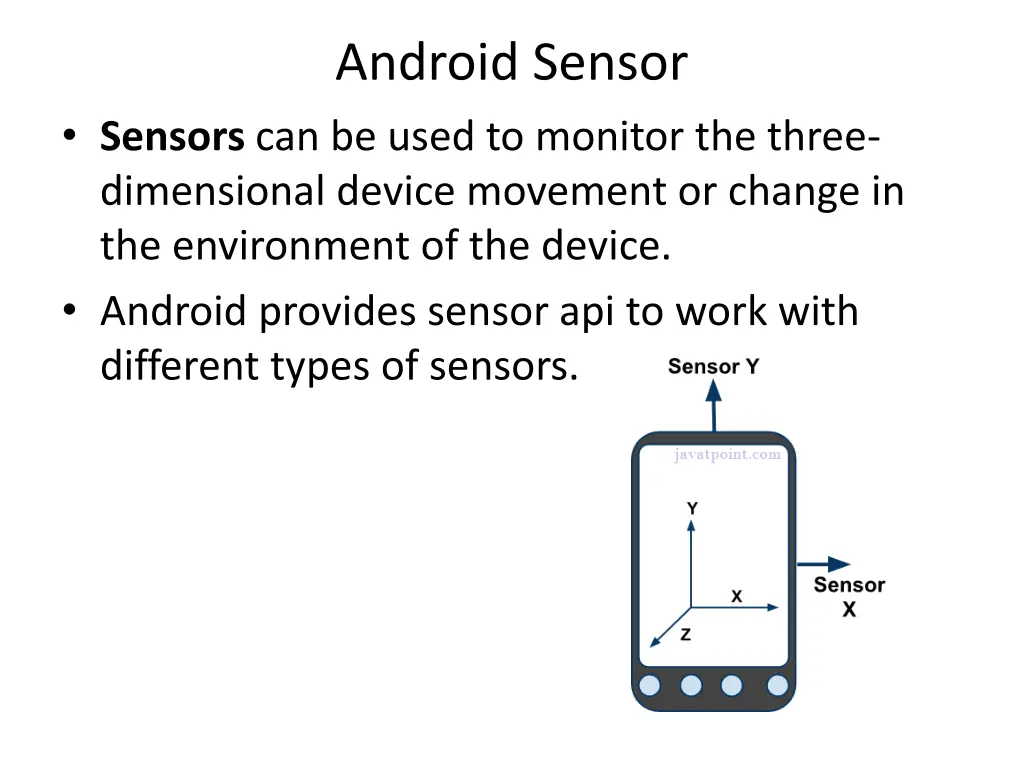 android sensor