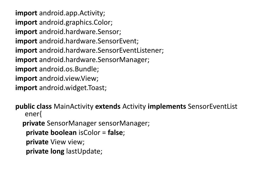 import android app activity import android