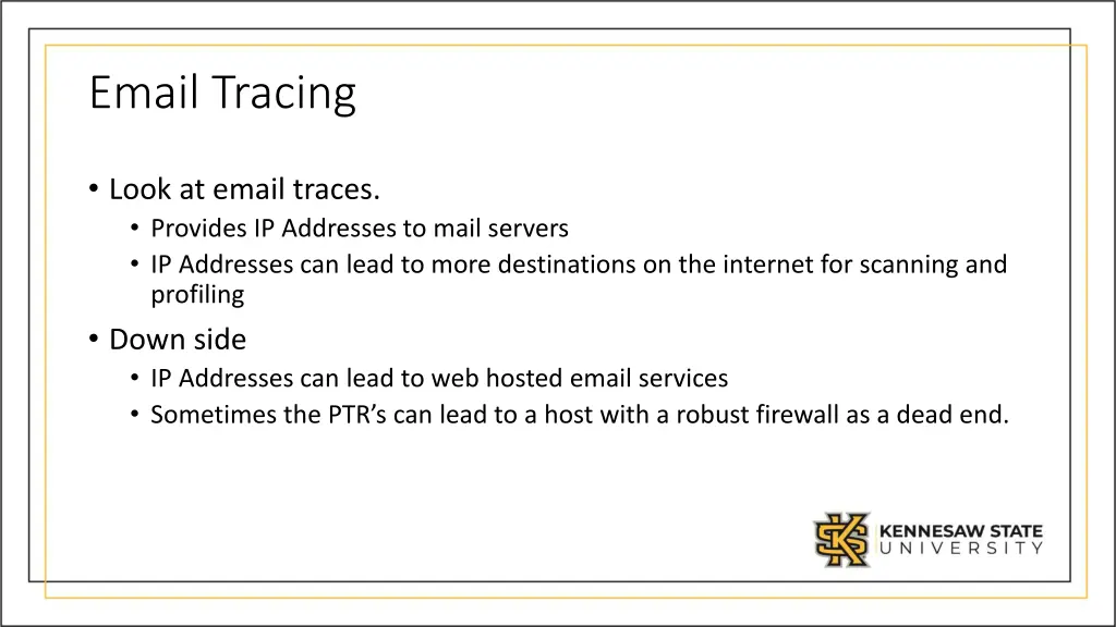 email tracing