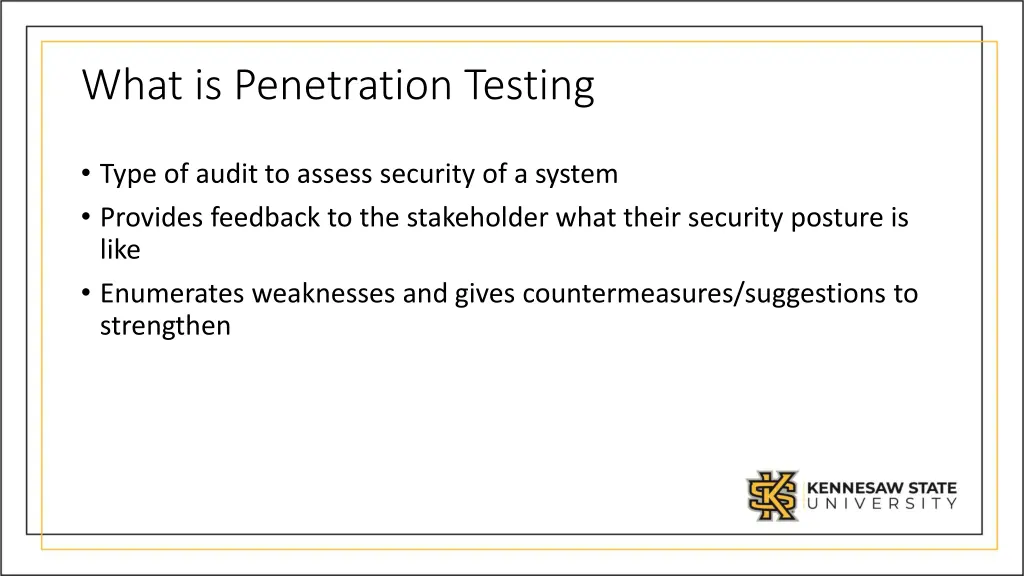 what is penetration testing