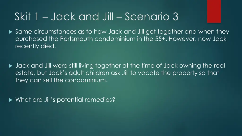 skit 1 jack and jill scenario 3