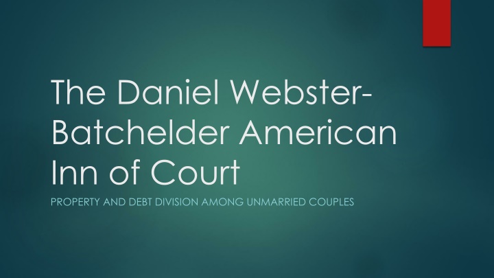 the daniel webster batchelder american