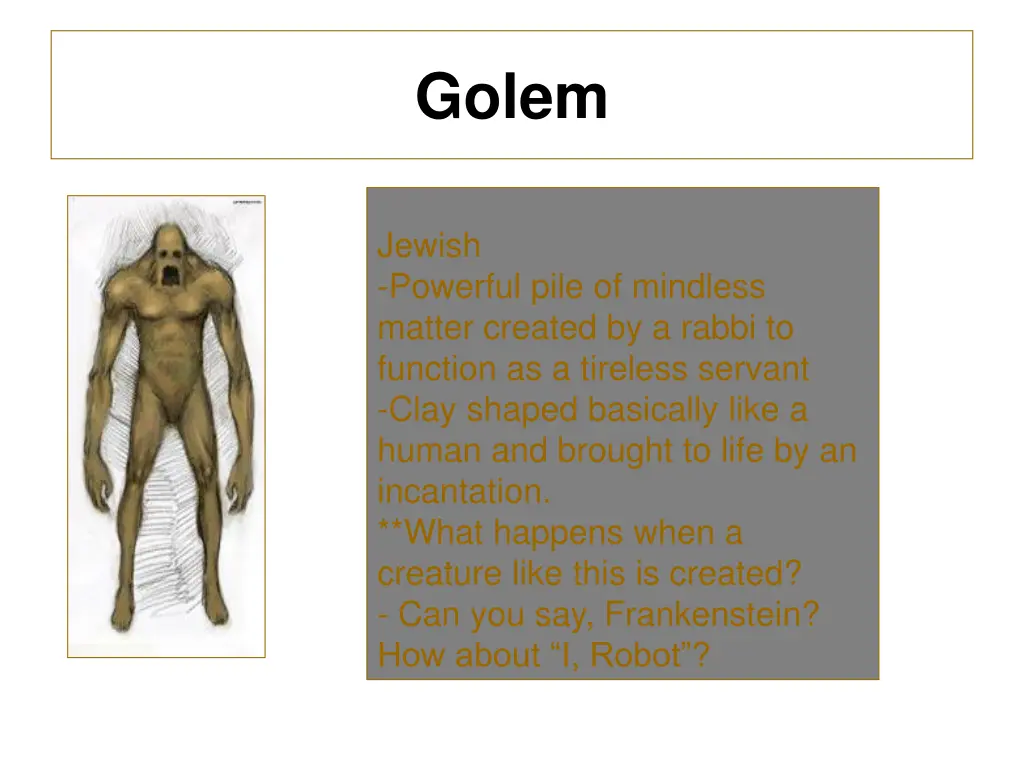 golem