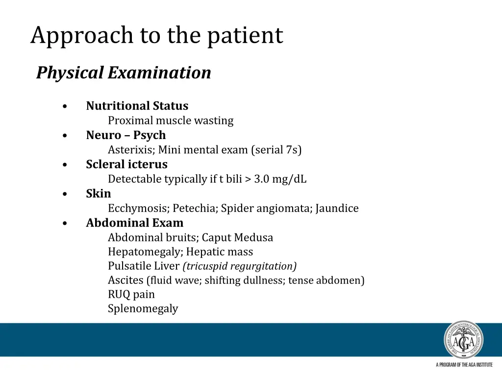 approach to the patient