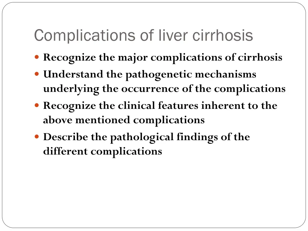 complications of liver cirrhosis 1