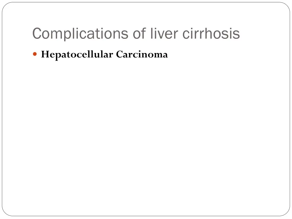 complications of liver cirrhosis 6