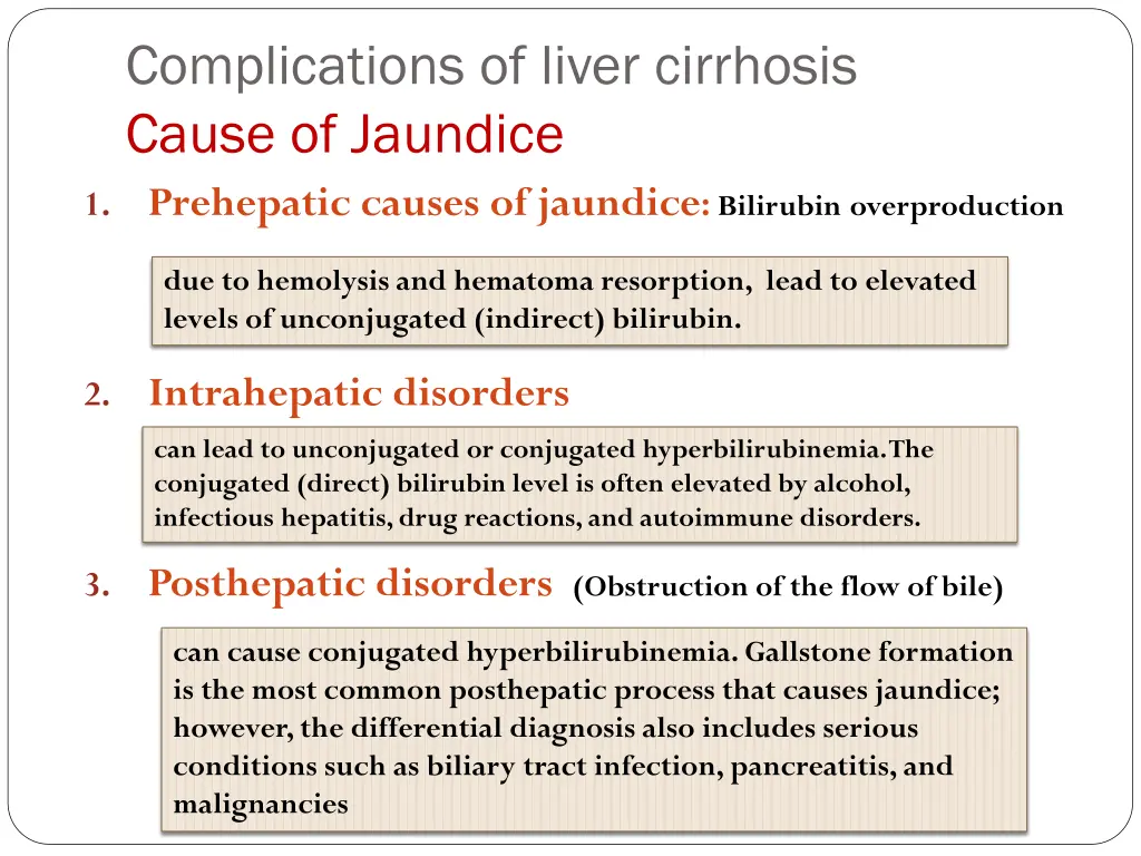 complications of liver cirrhosis cause