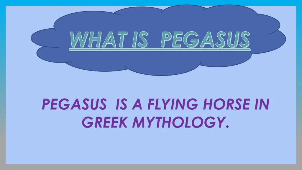 what is pegasus