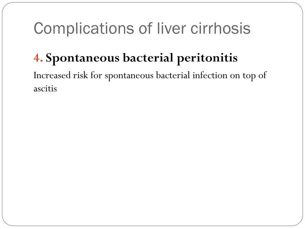 complications of liver cirrhosis 2