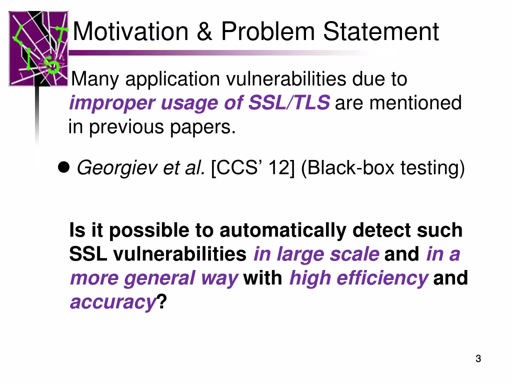 motivation problem statement 1