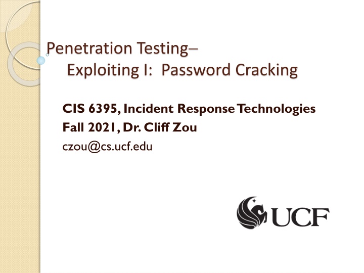 penetration testing exploiting i password cracking