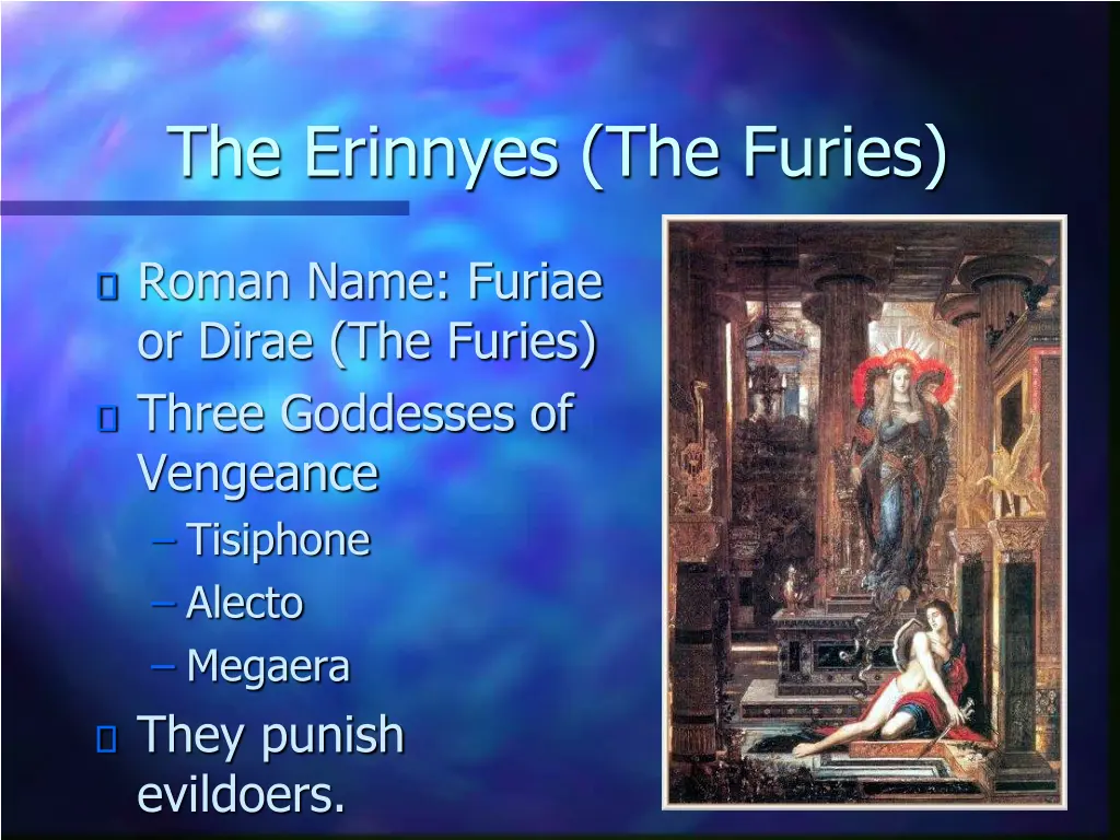 the erinnyes the furies