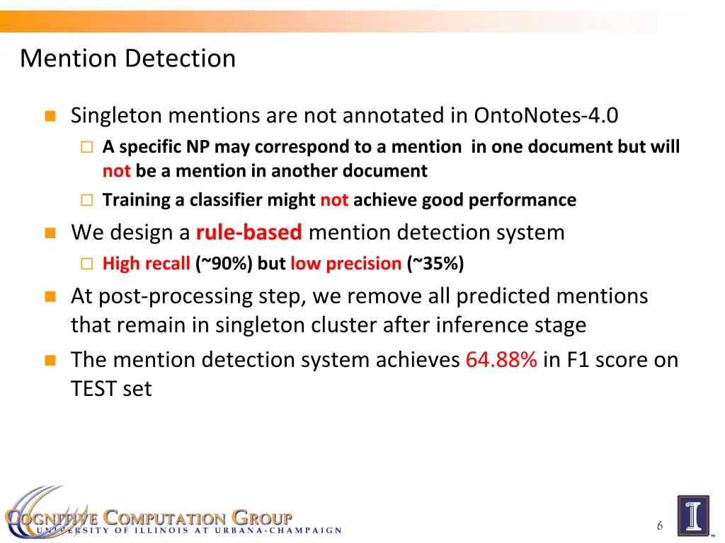 mention detection