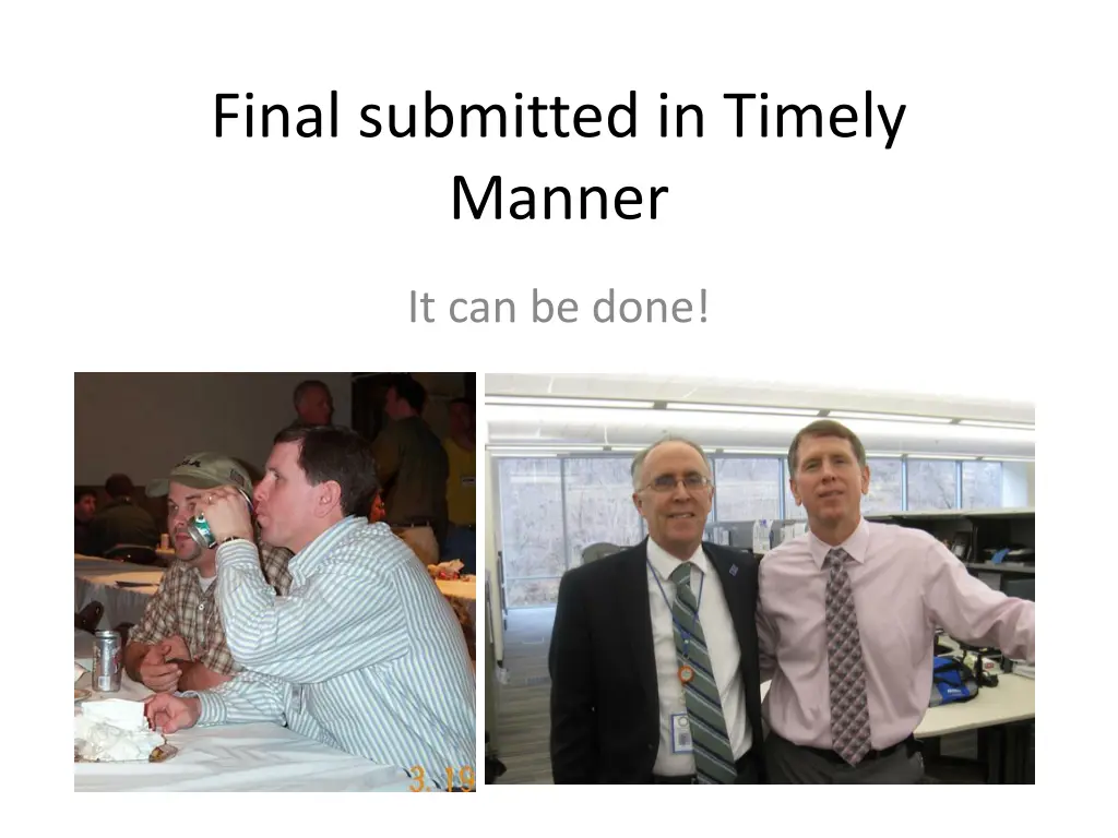 final submitted in timely manner