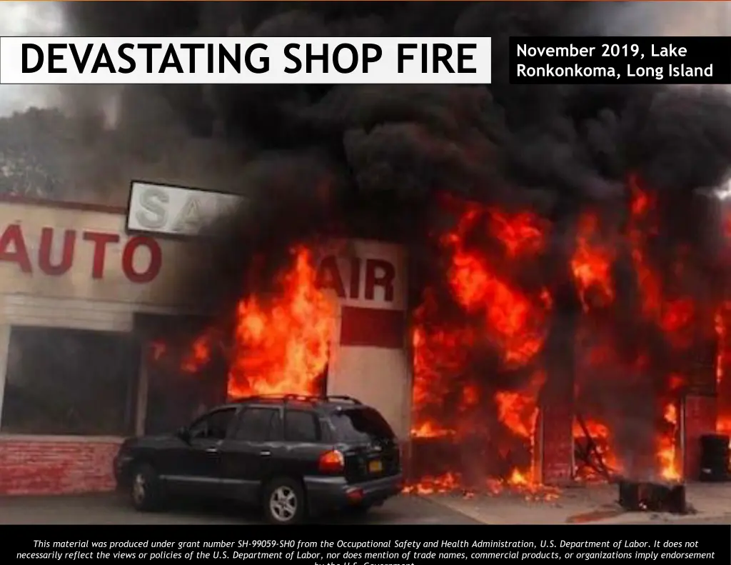 devastating shop fire