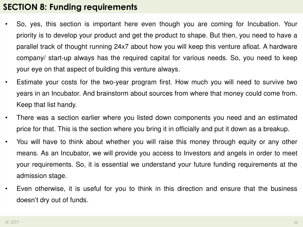 section 8 funding requirements