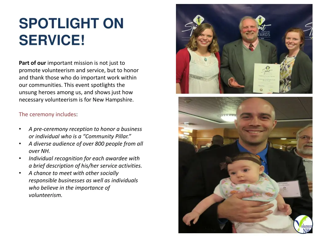 spotlight on service