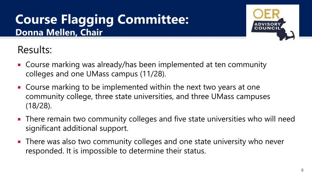 course flagging committee donna mellen chair 1