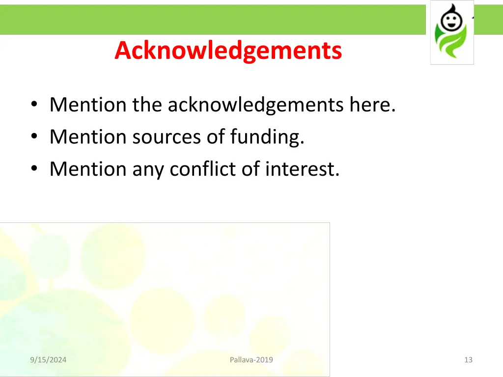 acknowledgements