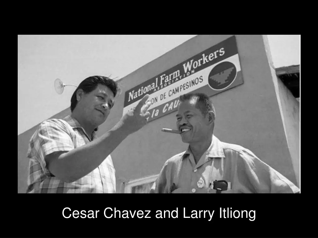 cesar chavez and larry itliong